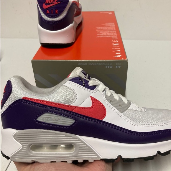 New air max 90 very berry athletic shoes unisex in hand ready to ship out - Picture 3 of 9